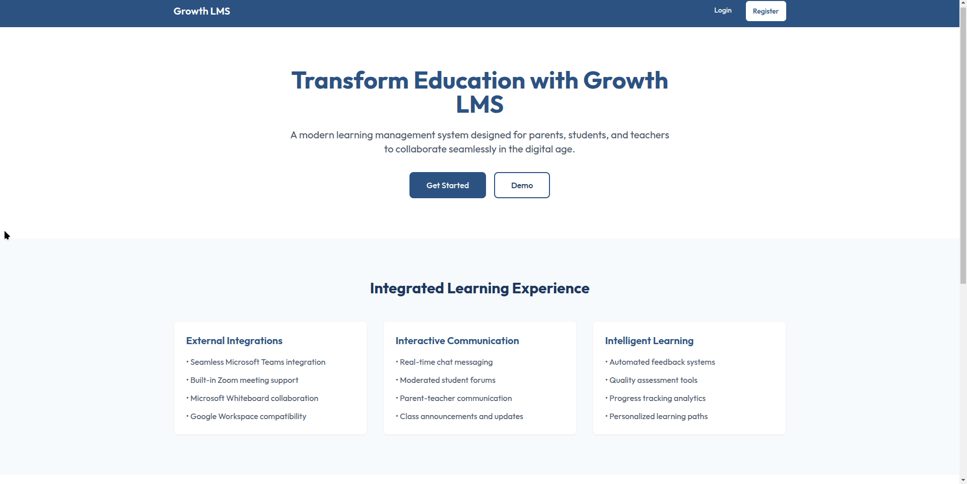 Growth LMS preview